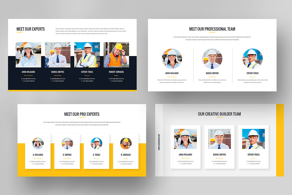 Construction Company Profile PPT, a Presentation Template by artbart (Photo 11 of 26)