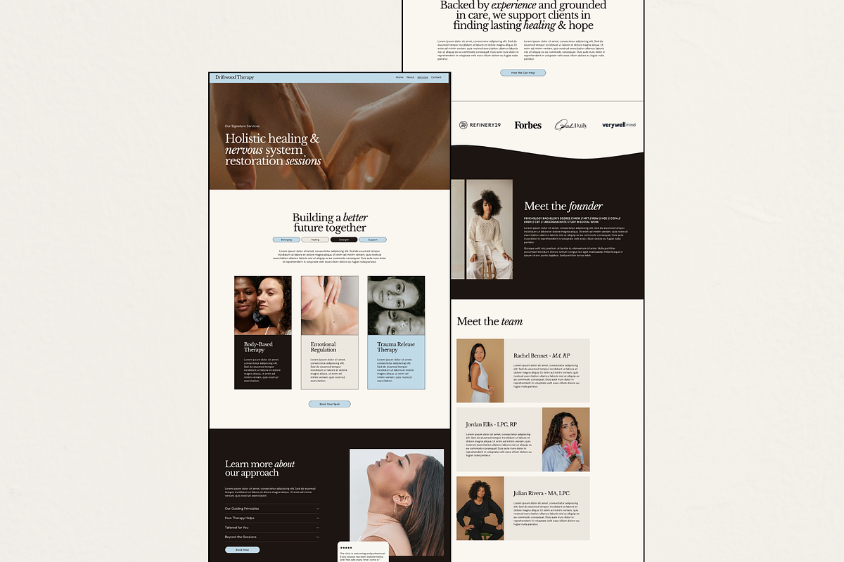 Squarespace Website Template Coach, a Squarespace Template by Breah Designs (Photo 2 of 10)