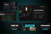 Cyber Security Solutions PowerPoint, a Presentation Template by SquidPixey (Thumbnail 6 of 7)