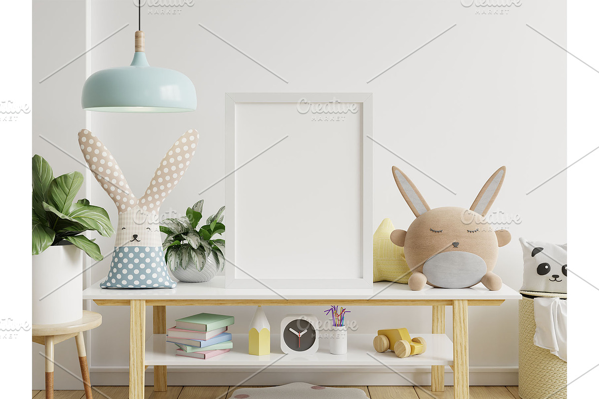 Kids frame mockup 012, a Household Mockup by vanitjan (Photo 2 of 2)