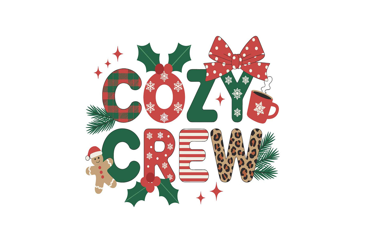 Holiday Vibes Mama Quote SVG Bundle, an Object Graphic by yasushie (Photo 12 of 13)