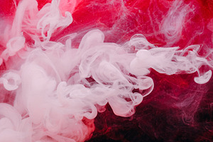 Paint cloud smoke texture glitter water splash art
