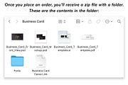 Business Card Mockup + Template, a Business Card Template by Korner (Thumbnail 13 of 13)