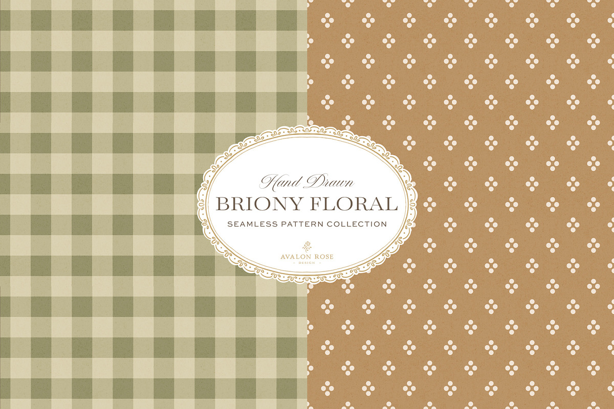Farmhouse Sage Floral Patterns, a Pattern Graphic by Eclectic Anthology (Photo 2 of 12)
