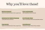 Organic Web Banner Templates, a Landing Page Template by Hell Yeah Designs (Thumbnail 8 of 8)