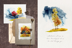 FALL MAGIC Watercolor Collecion