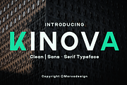 Kinova - A Modern Sans Serif Font, a Sans Serif Font by Marvadesign (Thumbnail 1 of 7)