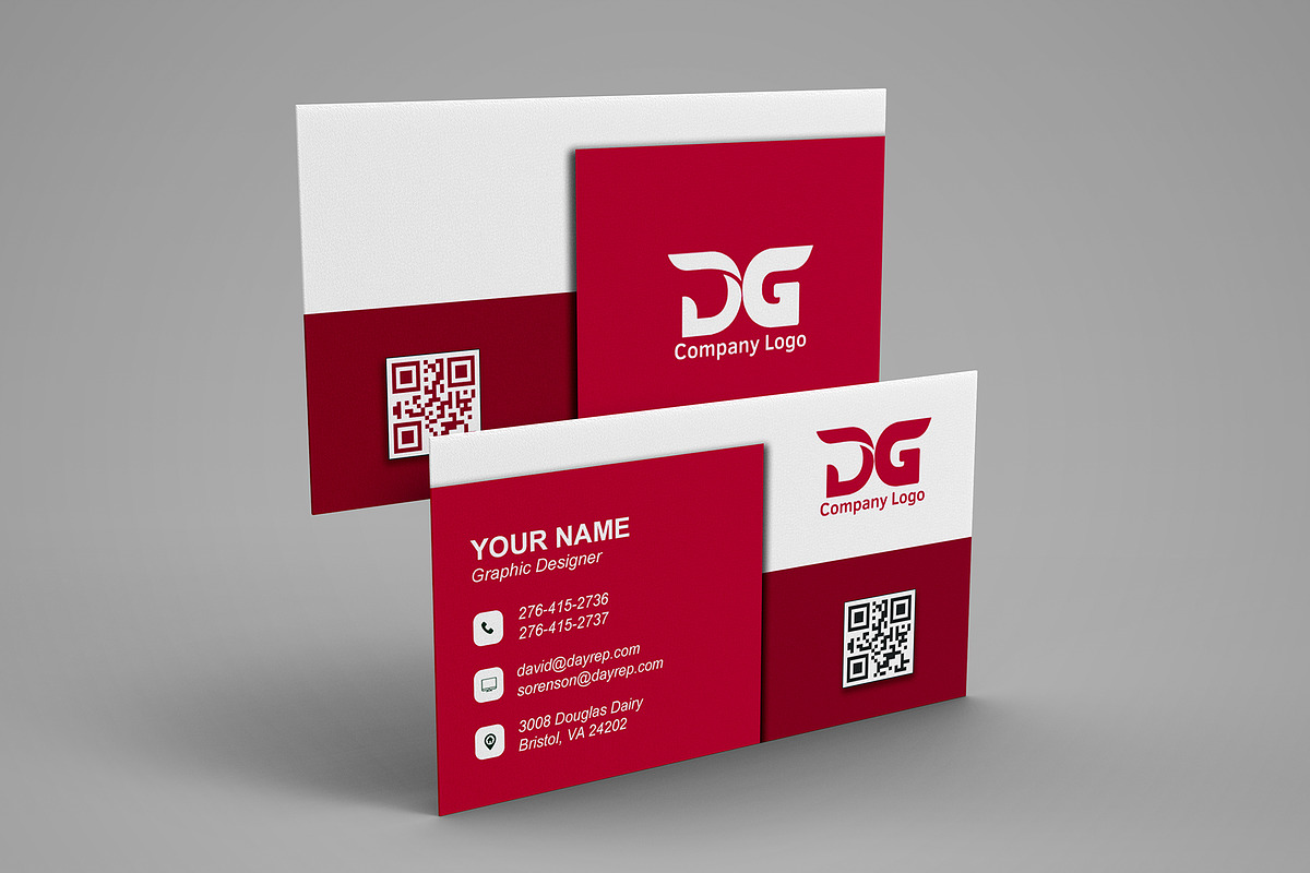 Minimal Real Estate Card PSD preview 2