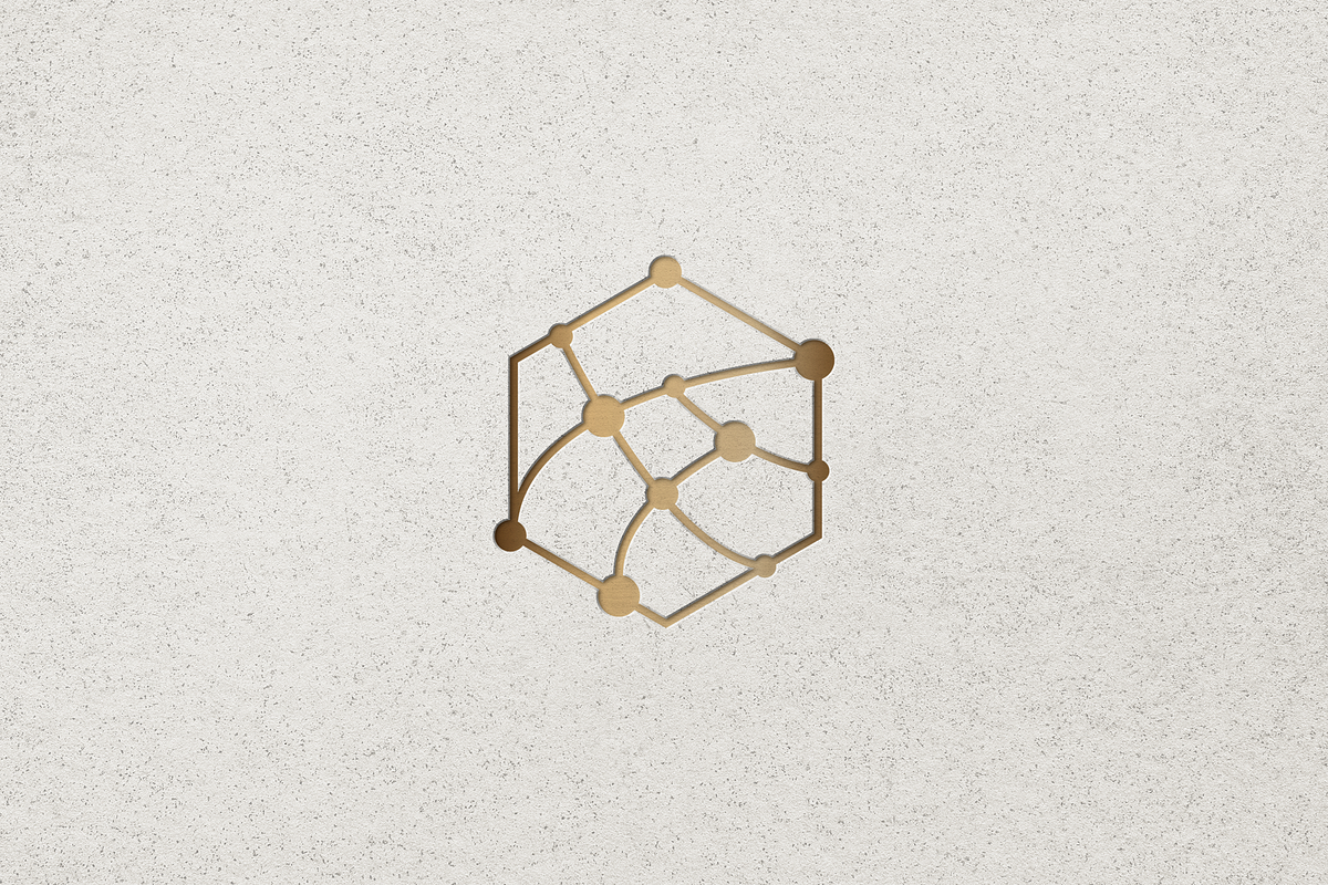 Geometric Hexagon Network Logo, a Branding & Logo Template by Luxury Logos (Photo 4 of 4)