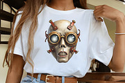 Watercolor Steampunk Halloween Clipa, an Illustration by CrexoraLab (Thumbnail 4 of 5)
