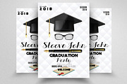 Graduation Party Flyer Template, a Flyer Template by Design Up (Thumbnail 1 of 2)