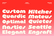 Bhisk - Chunky Sans Serif, a Sans Serif Font by The Native Saint Club (Thumbnail 5 of 12)