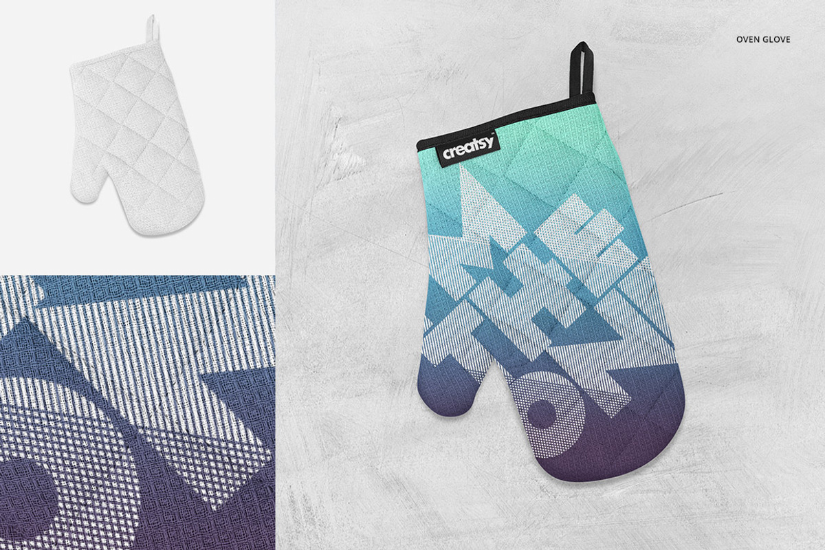Kitchen Textiles Mockup Set, a Product Mockup by Creatsy (Photo 4 of 9)