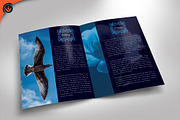 Funeral Program 10 Blue Rose Vintage, a Brochure Template by SeraphimChris (Thumbnail 3 of 7)