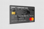 Credit Card Mockup, a Product Mockup by Honnum Graphic Art (Thumbnail 8 of 14)