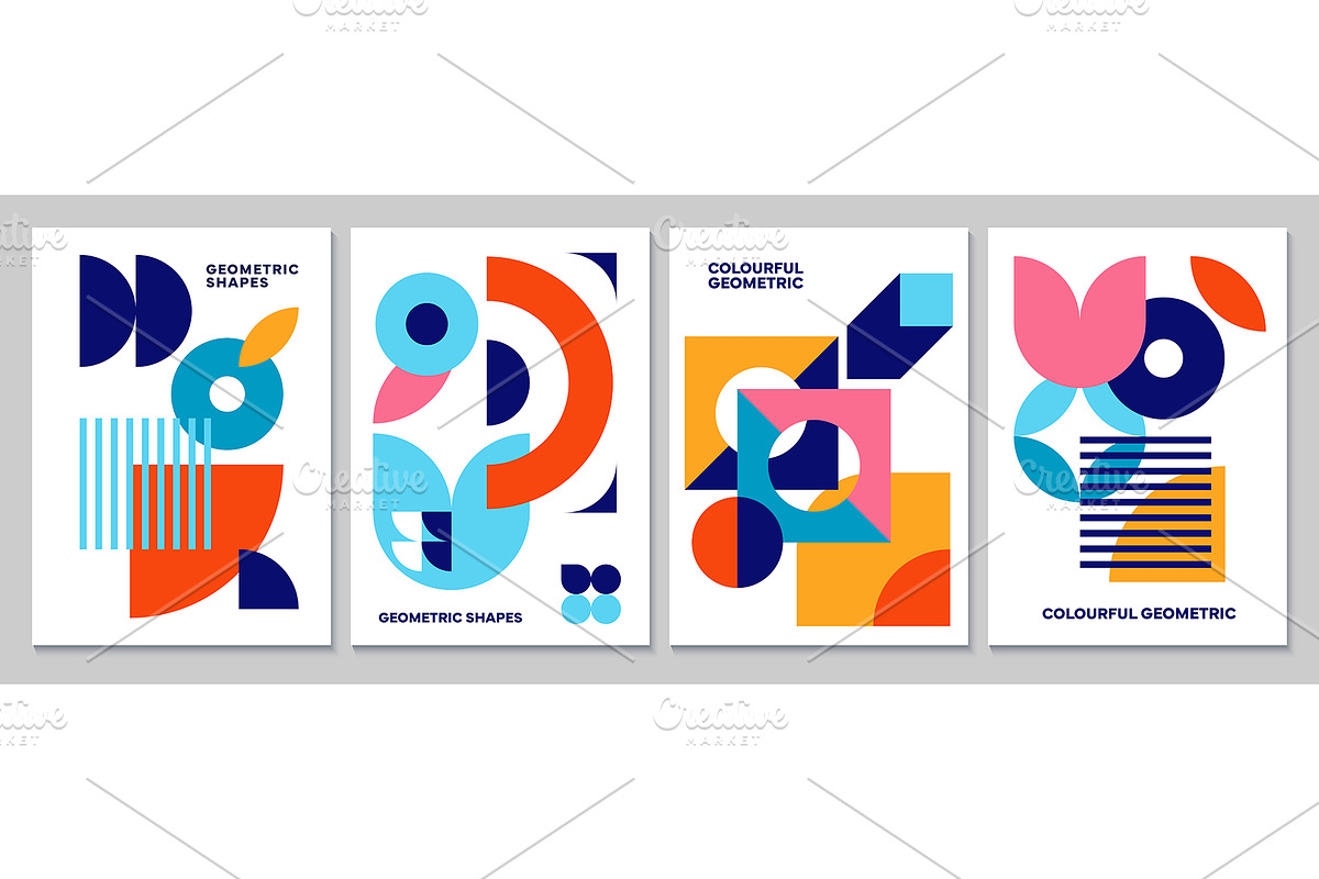 Abstract modern posters, an Illustration by Buch&Bee (Photo 2 of 3)