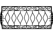 Decorative Iron Grill Scroll Panel, an Object Graphic by Creativeshirt (Thumbnail 2 of 18)