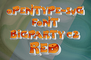 BigPartyC2, a Font by glukfonts (Thumbnail 5 of 9)
