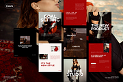 CANVA Bold Red Insta Posts & Stories, a Social Media Template by thebusinessoutfit (Thumbnail 24 of 28)