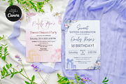 Sweet 16 Birthday Invitation Temp, an Invitation Template by Snapybiz (Thumbnail 4 of 10)