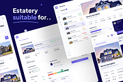 Estatery - Real Estate Web UI Kit, an UI Kit Template by dhuhacreative (Thumbnail 4 of 8)