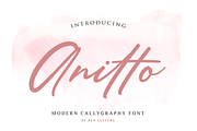 Anitto - Calligraphy Font (30%OFF), a Script Font by Pen Culture (Thumbnail 1 of 12)