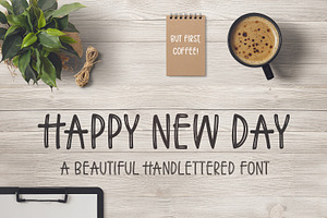 Happy New Day Font