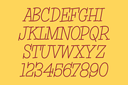 Simple Serif - Hand Lettered Fonts, a Script Font by GG Design (Thumbnail 3 of 16)