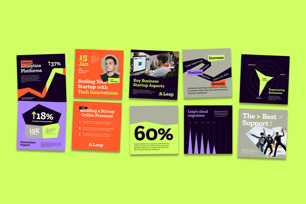 Creative Entrepreneur Instagram, a Social Media Template by Louds Studio (Photo 3 of 5)