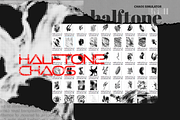 HALFTONE CHAOS - Grunge Texture Pack, a Texture Graphic by BeNone Designs (Thumbnail 3 of 8)