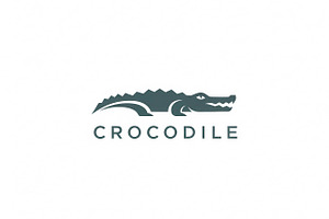 Crocodile Logo Design, a Branding & Logo Template by Logocreative