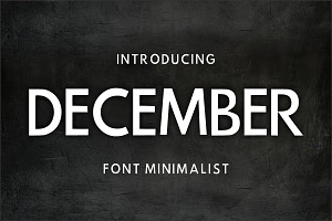 December display font, a Font by Fourteen Letter
