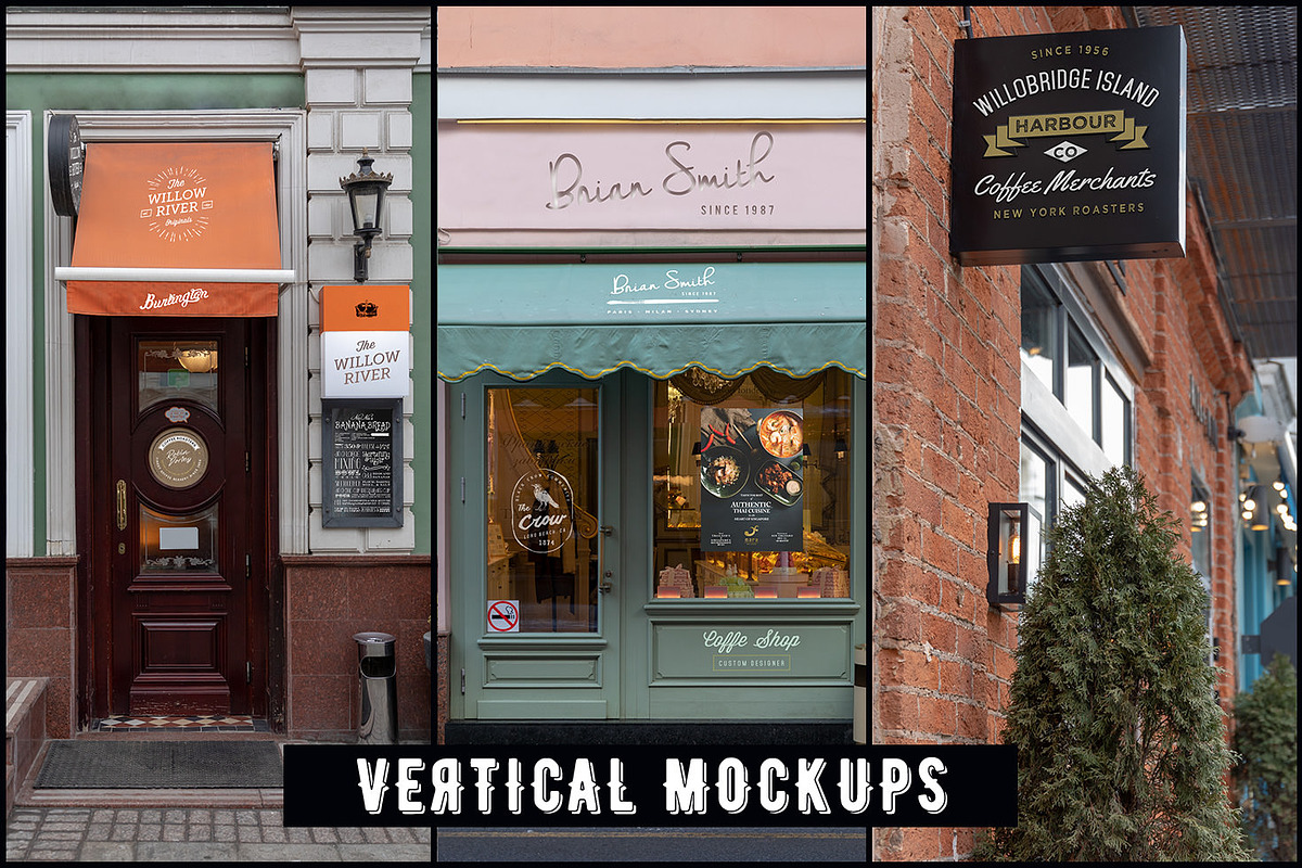 60 Signs, Facades and Frames mockups, a Cups & Container Mockup by Madebyvadim (Photo 4 of 6)