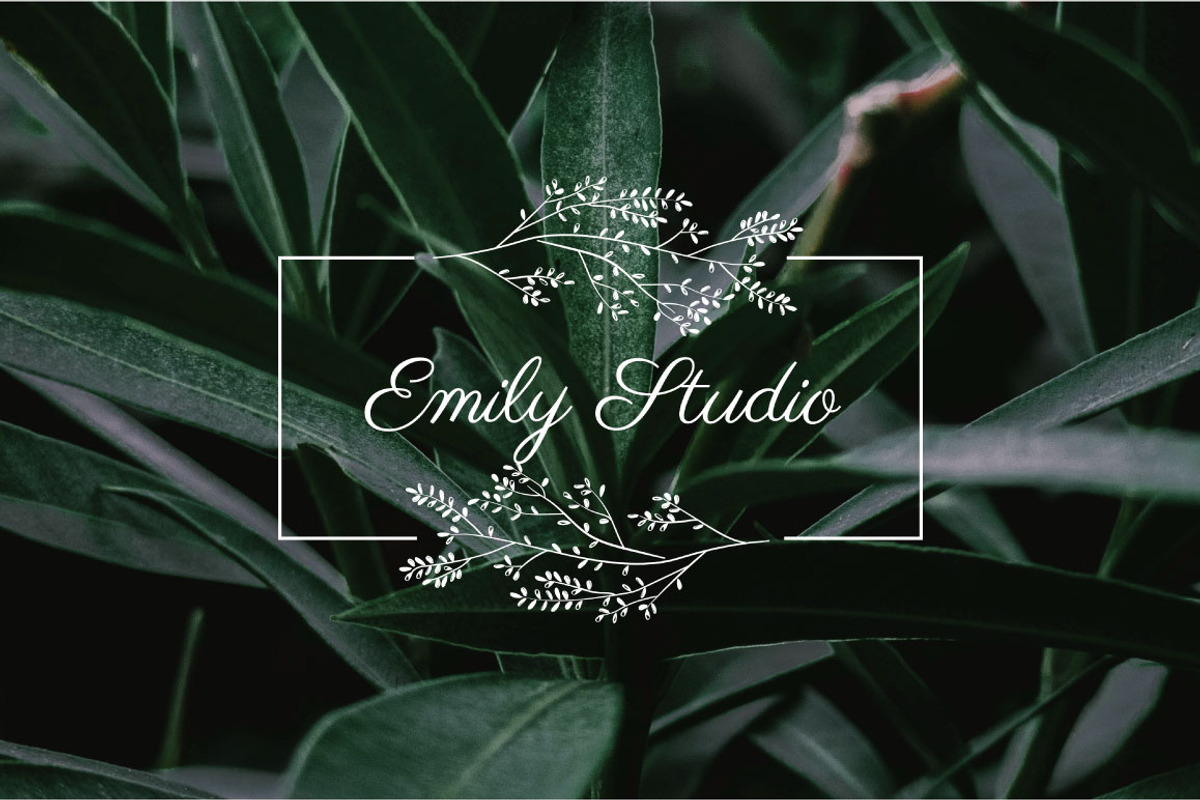 SALE!  Floral Scent LOGO CREATOR, a Branding & Logo Template by Katya_lu (Photo 11 of 11)