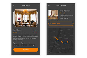 Hotel Booking & Reservation Figma UI