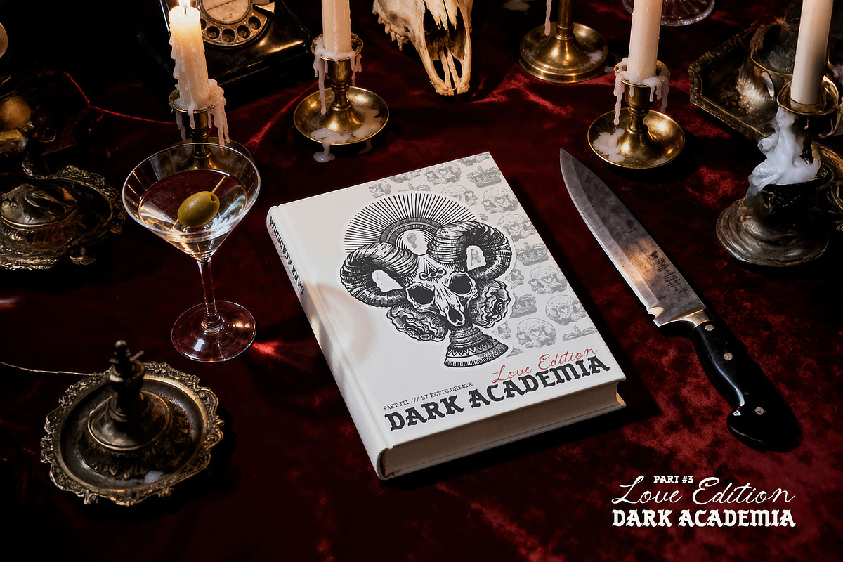 Dark Academia Love | Illustration, an Object Illustration by KetteCreate (Photo 10 of 13)