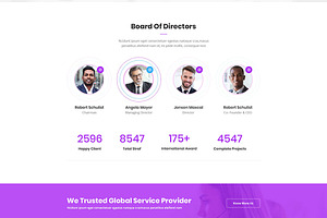 Callio - Call Center HTML Template