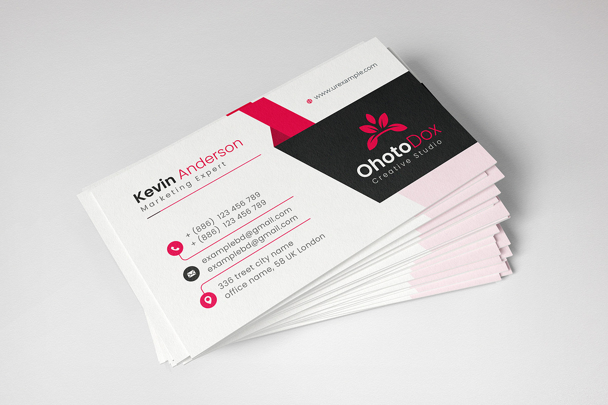 Clean Business Card, a Business Card Template by PicoartBd (Photo 1 of 3)