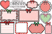 Christmas Coquette Wall Art Frame Bu, an Illustration by Daily.Designs (Thumbnail 1 of 4)