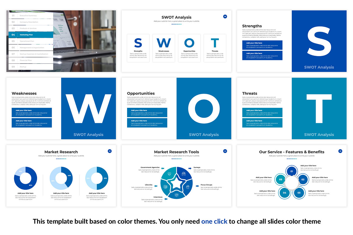 Startup Business Plan PowerPoint, a Presentation Template by SlideBunny (Photo 9 of 24)