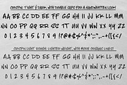 Crispin: handwritten marker font, a Font by Missy Meyer (Thumbnail 2 of 6)