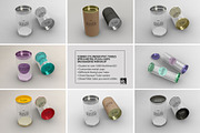 02 Clear Container Packaging MockUps, a Cups & Container Mockup by INCDesign (Thumbnail 3 of 22)