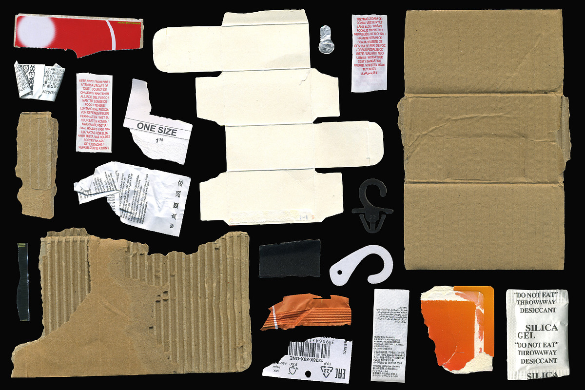 Paper Collage and Scribbles Elements, a Graphic by LarysaZabrotskaya (Photo 8 of 24)