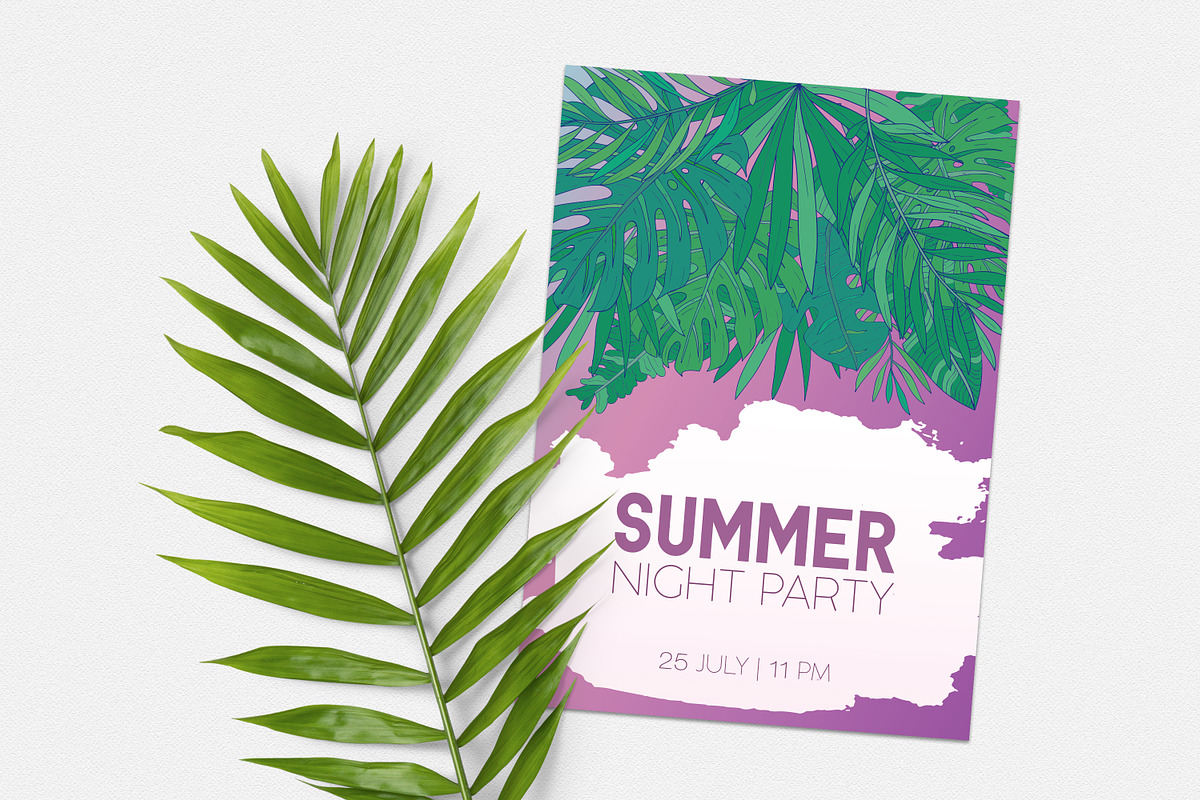 Tropical banners, posters, frames, a Decorative Illustration by Good Studio (Photo 6 of 6)