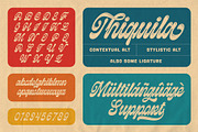 Thiquila - Layered Retro Script Font, a Script Font by Abbasy Studio (Thumbnail 3 of 7)