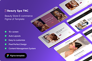 TNC Beauty Spa – Figma UI Template, an UI Kit Template by TNCFlow (Thumbnail 1 of 5)