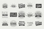 15 Back to School Logos and Badges, a Branding & Logo Template by Tori Design (Thumbnail 2 of 2)