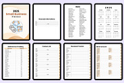Digital 2025 Small Business Planner, a Stationery Template by Mustafiz (Thumbnail 3 of 11)