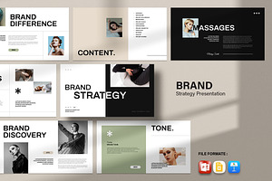 Brand Strategy Presentation Template, a Presentation Template by Spark_Creative
