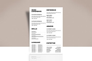 Resume - CV - Letter, a Resume Template by GoldenGrid Studio (Thumbnail 4 of 5)